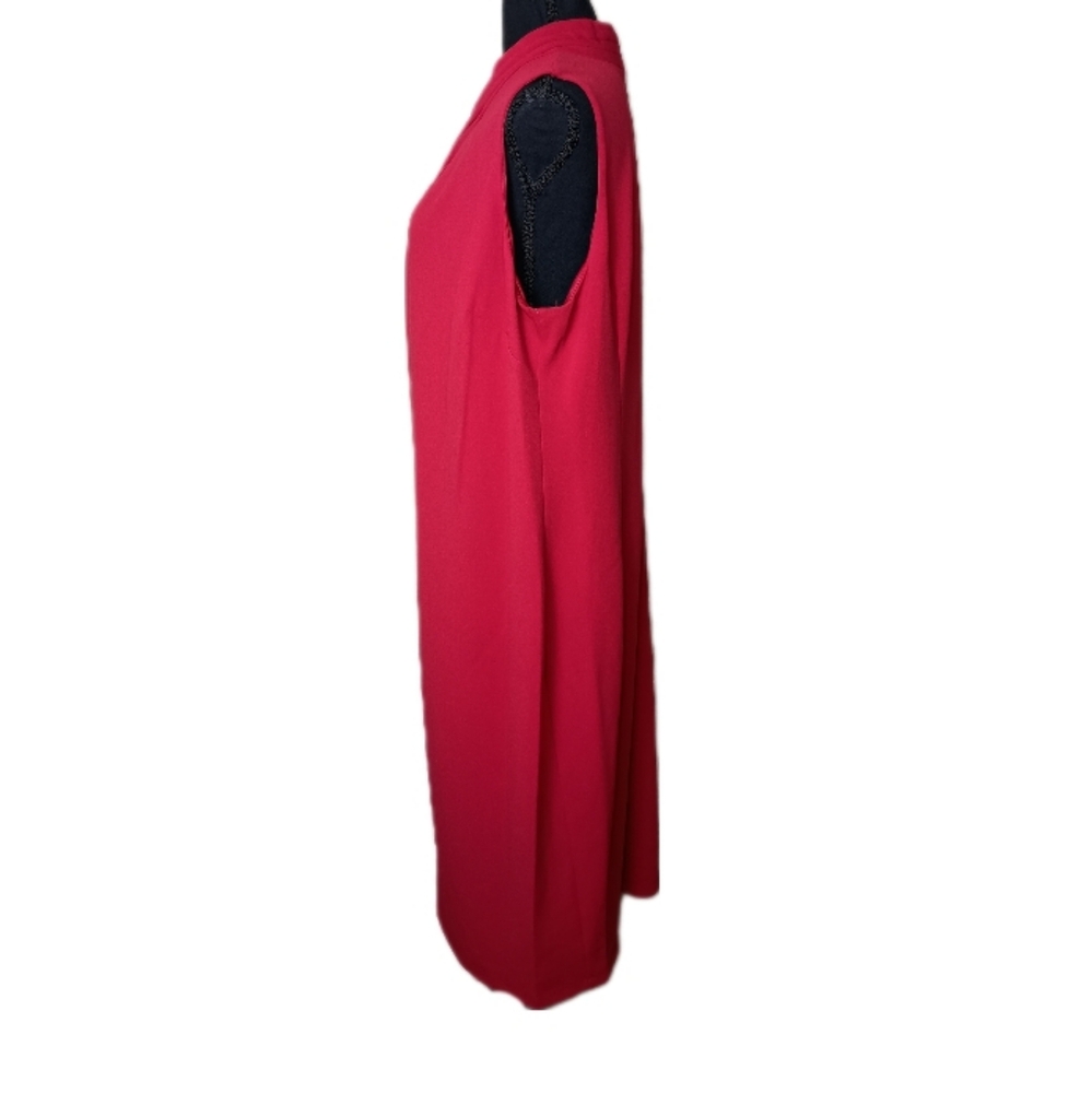 RACHEL Rachel Roy Red Midi Sheath Dress 16W Plus NWT - Picture 3 of 14
